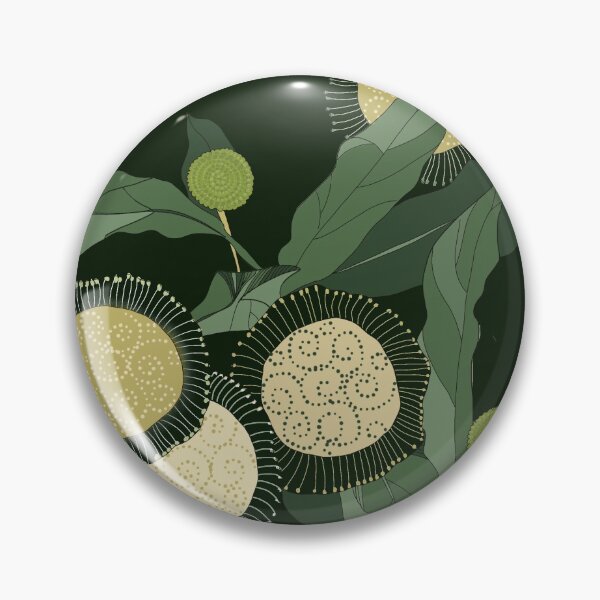 Item preview, Australian gum blossoms abstract Eucalyptus flower designed and sold by ahahdodo.
