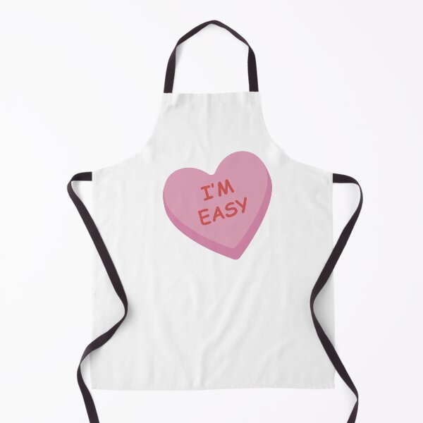 Item preview, "I'm Easy" Funny Pink Candy Heart designed and sold by burlybot.