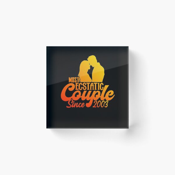 Item preview, Most Ecstatic Couple Since 2003-Romantic designed and sold by KGN  CREATIVITY.