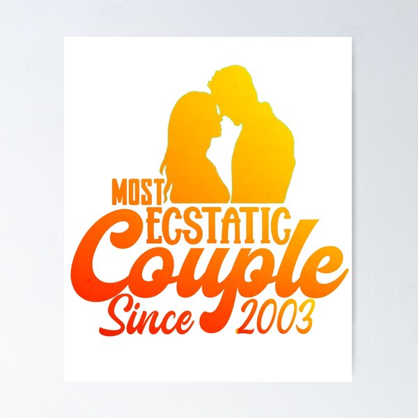 Item preview, Most Ecstatic Couple Since 2003-Romantic designed and sold by KGN  CREATIVITY.