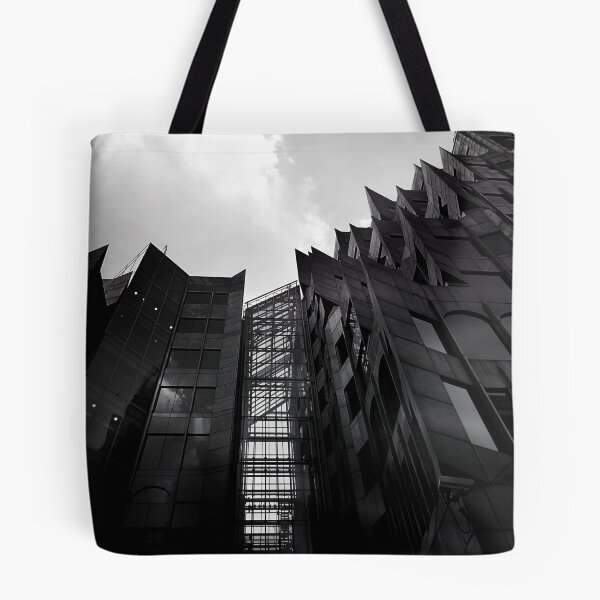 Item preview, Black city scape- skyscrapers designed and sold by afrapaints.