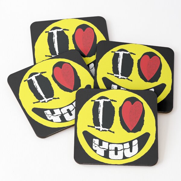 Item preview, I Love You, I Heart You Smiling Face word art designed and sold by pelagio.