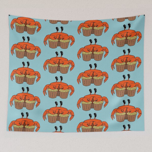 Item preview, Crabby bongo player designed and sold by ToadAndTempest.
