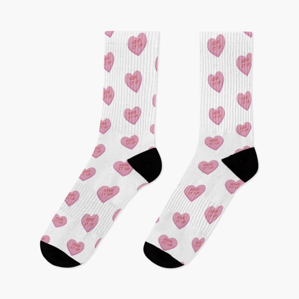 Item preview, "Give it Up" Funny Pink Candy Heart designed and sold by burlybot.