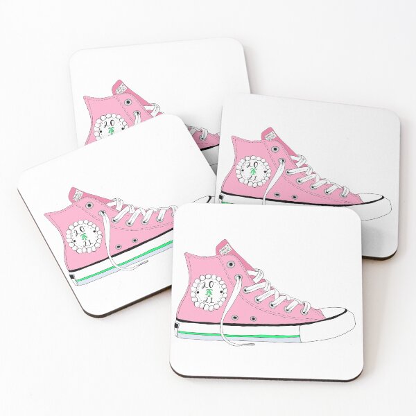 Item preview, chucks and pearls 2021 Kamala pink designed and sold by mariahmoniquedesign.