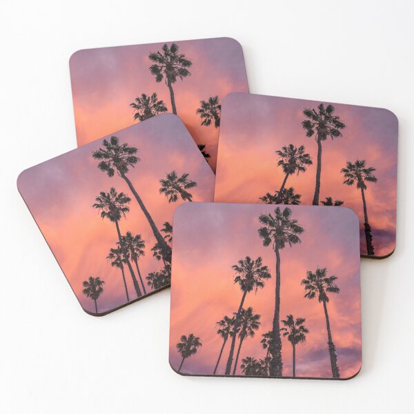 Item preview, Palm tree - Evening sky designed and sold by afrapaints.
