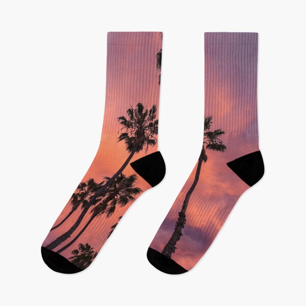 Item preview, Palm tree - Evening sky designed and sold by afrapaints.