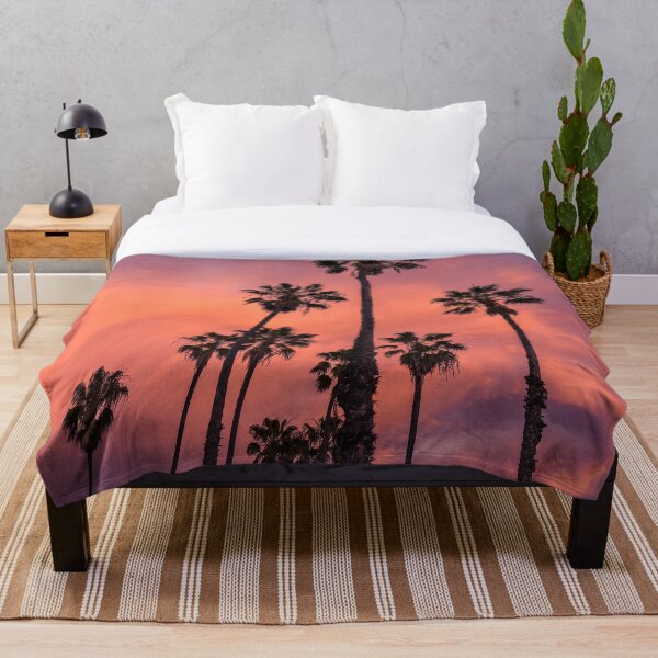 Item preview, Palmera - Cielo de la tarde designed and sold by afrapaints.