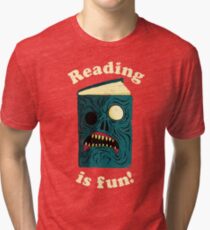 Reading is Fun Tri-blend T-Shirt