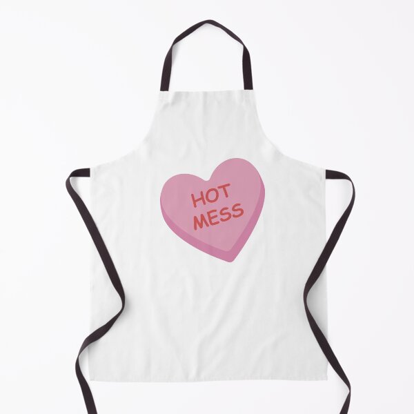 Item preview, "Hot Mess" Pink Candy Heart designed and sold by burlybot.