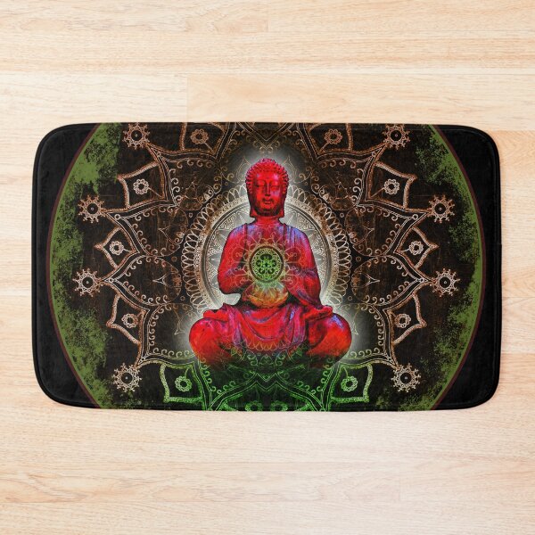 Item preview, Buddha figure in a mandala designed and sold by BernhArt.