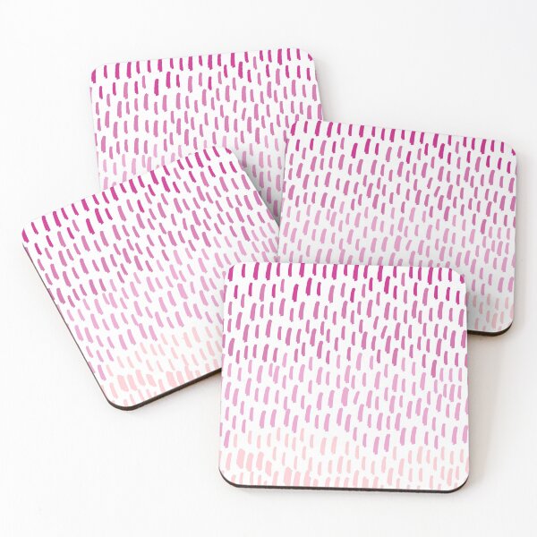 Item preview, Pink Ombre Brush Stroke Boho Print designed and sold by ParadiseAvenue.