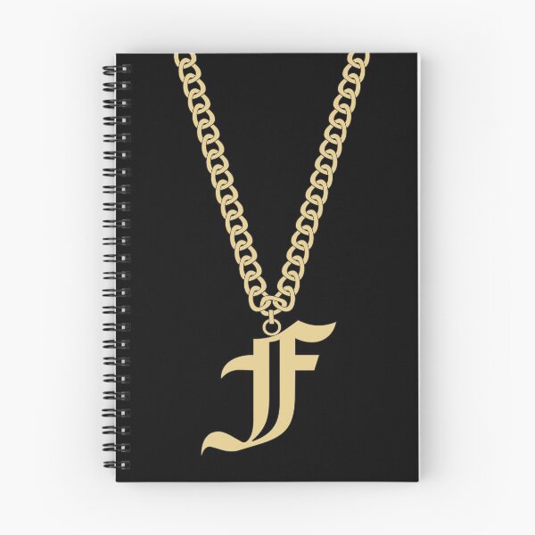Item preview, F initial gold necklace designed and sold by jsesica.