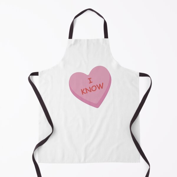 Item preview, "I Know" Pink Candy Heart designed and sold by burlybot.