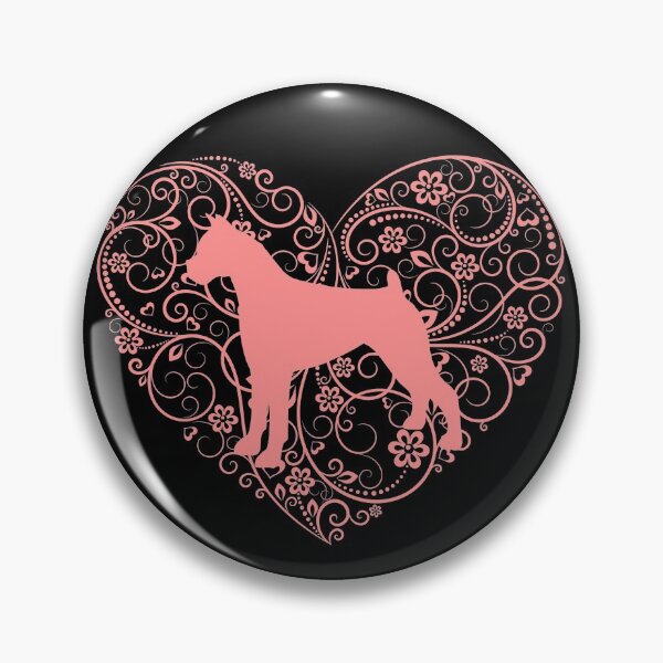 Artikelvorschau, Boxer Valentine, Boxer Dog Valentine entworfen und verkauft von FunShirtDesigns.