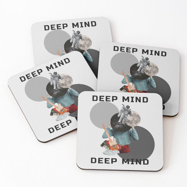Aperçu de l'œuvre Deep Mind - Collage spatial créée et vendue par ManiaTeec.