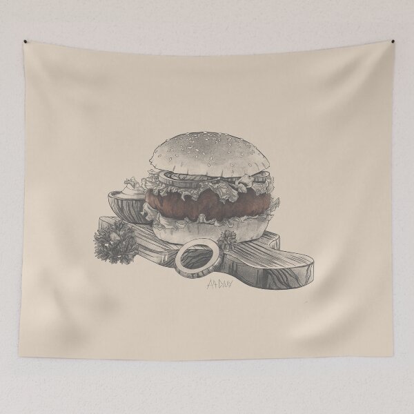 Item preview, Hamburger designed and sold by TheArtDary.