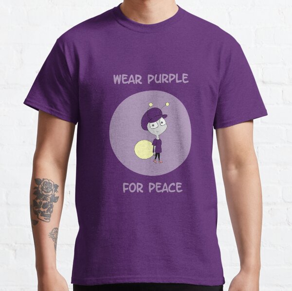Wear Purple For Peace 2016 Classic T-Shirt