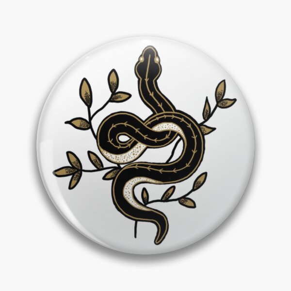 Item preview, Snake and Leaves designed and sold by lazymaystudios.