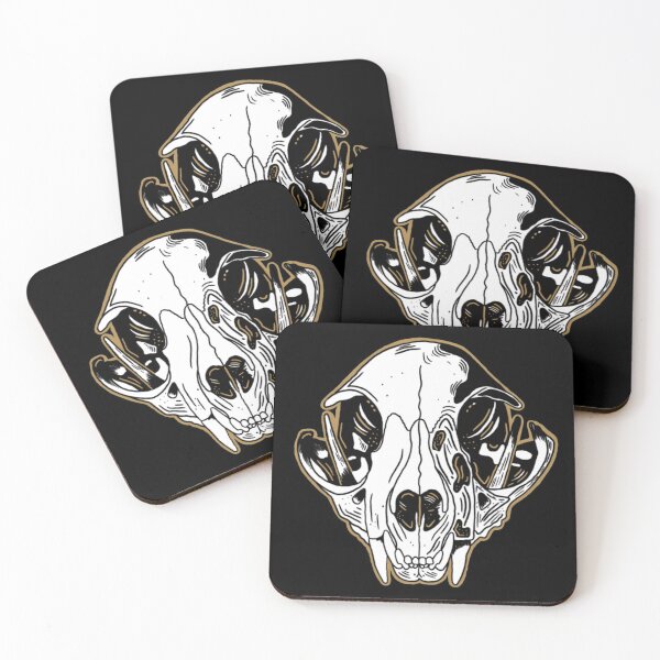Item preview, Cat Skull designed and sold by lazymaystudios.