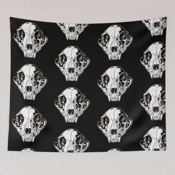Item preview, Cat Skull designed and sold by lazymaystudios.