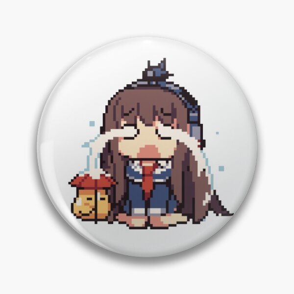 Item preview, Azur Lane - Crying Pixel Emote designed and sold by OldSpicy25.