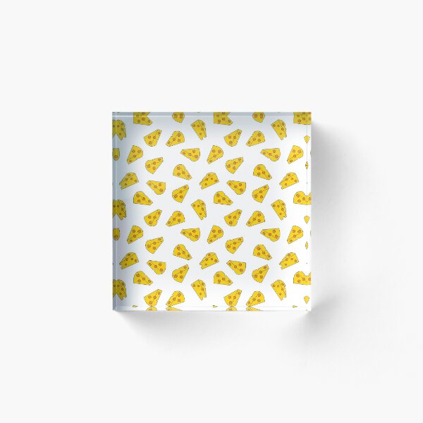 Item preview, Fun Yellow Cheese Pattern designed and sold by ButterandCheese.