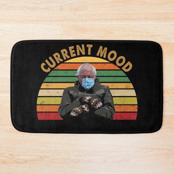 Item preview, Bernie Sanders Mittens Inauguration Current Mood designed and sold by TiffannyUKZ.