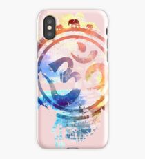 colorful ohm elephant logo iPhone Case