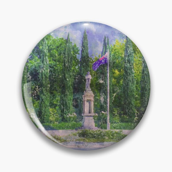 Item preview, World War One Memorial at Dunkeld Watercolor designed and sold by Steven Jodoin.