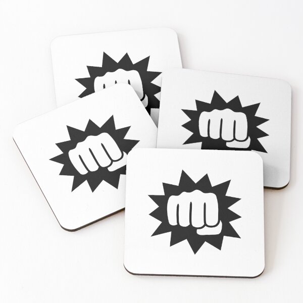 Item preview, Punch with Fist, Fight, Battle or Attack Sign / Symbol designed and sold by MartialRed.