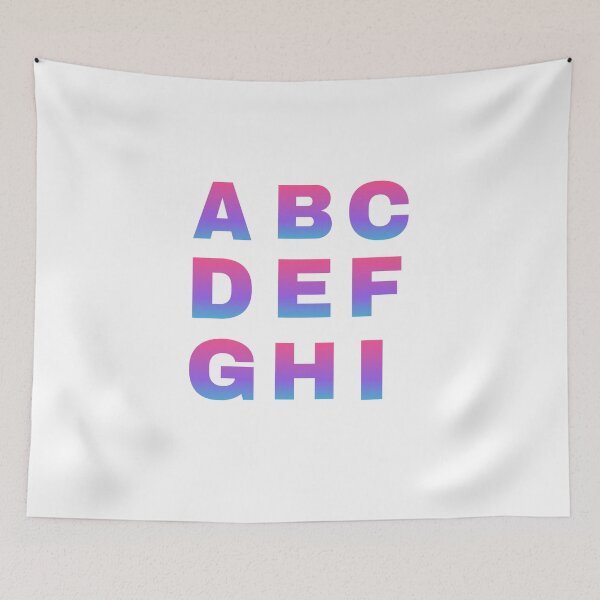 Item preview, Alphabets A-I designed and sold by Yeewen1234.