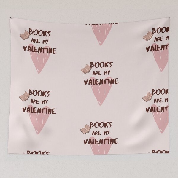 Item preview, books are my valentine designed and sold by momilon.