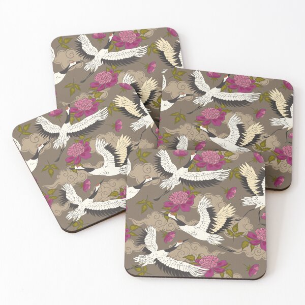 Item preview, Beautiful Japanese Cranes designed and sold by Vector Scout Lab.
