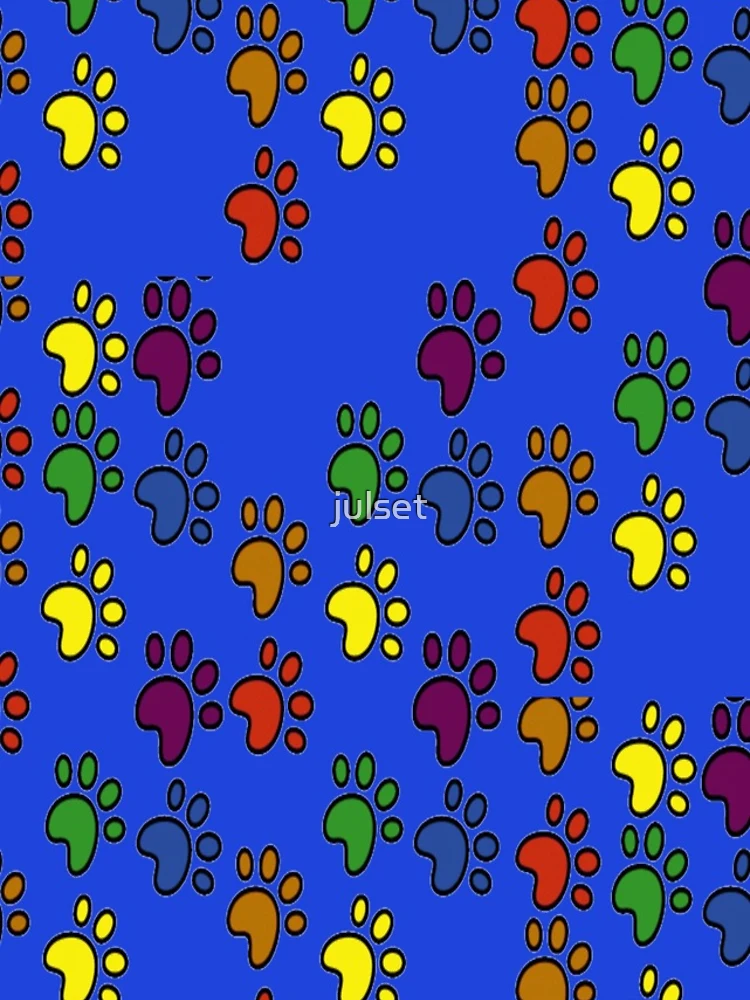 Thumbnail 4 of 4, iPhone Case, Paws Pattern designed and sold by julset.