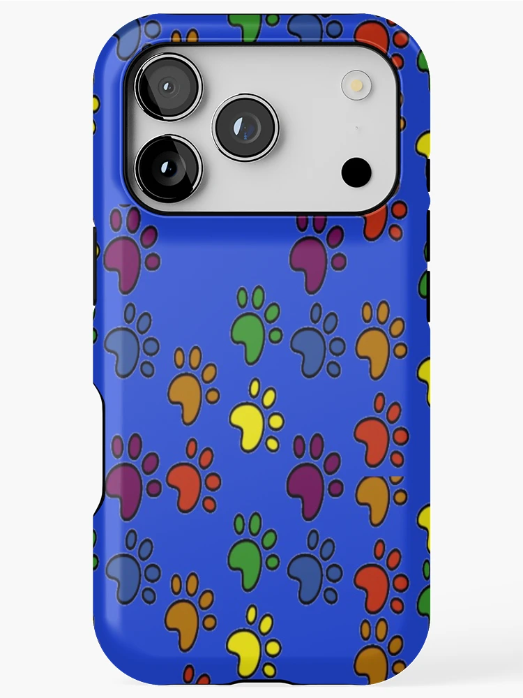 Thumbnail 1 of 4, iPhone Case, Paws Pattern designed and sold by julset.