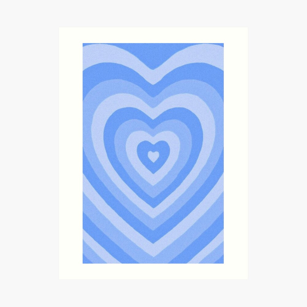 blue bubble hearts Wallpaper for Insignia 5X