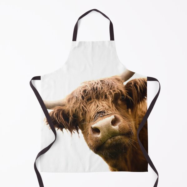 Item preview, Scottish long haired cow Peekaboo designed and sold by ArtbyBodge.