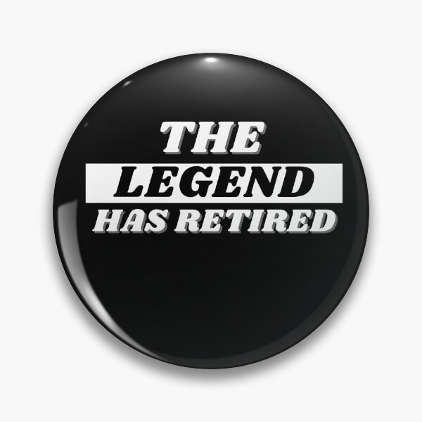 Item preview, La leyenda se ha retirado camiseta designed and sold by Rockopolys.