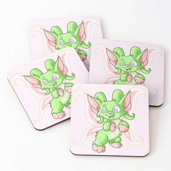 Item preview, Green Faerie Acara ✨ Neopets designed and sold by CaseyLeeArt.
