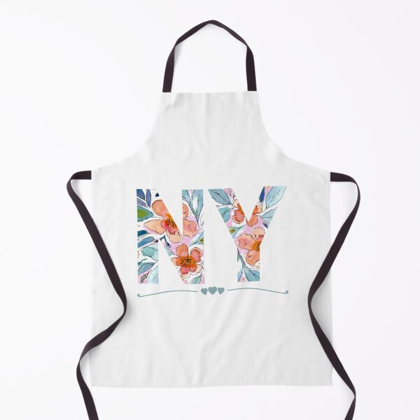 Item preview, NY New York - Watercolor Florals & Polka Dots designed and sold by vicnat.