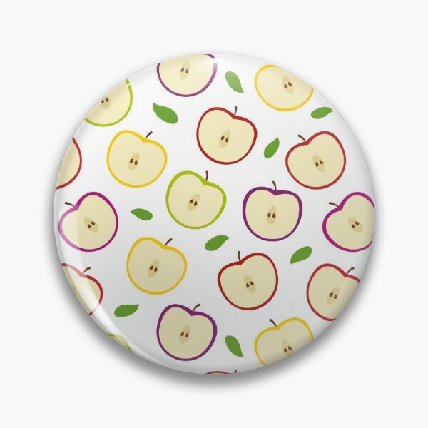 Item preview, Cute Colorful Apple Pattern designed and sold by ButterandCheese.