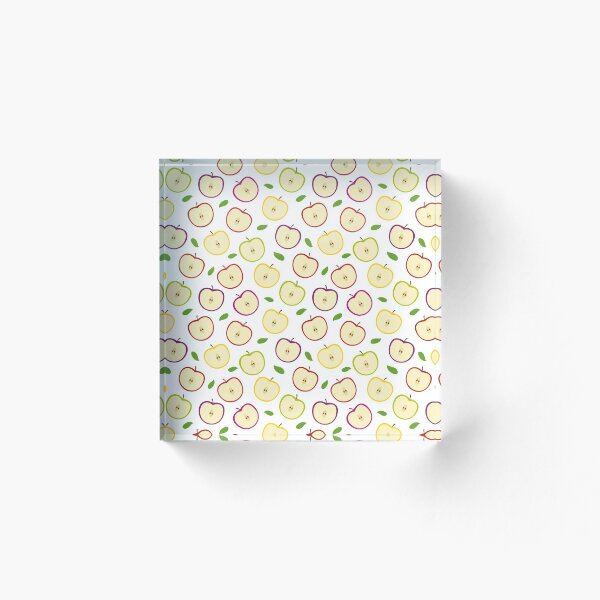 Aperçu de l'œuvre Motif de pomme coloré mignon créée et vendue par ButterandCheese.