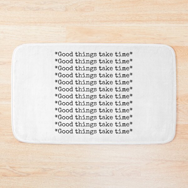 Item preview, Good things take time - typewriter quote designed and sold by Faeblehoarder.