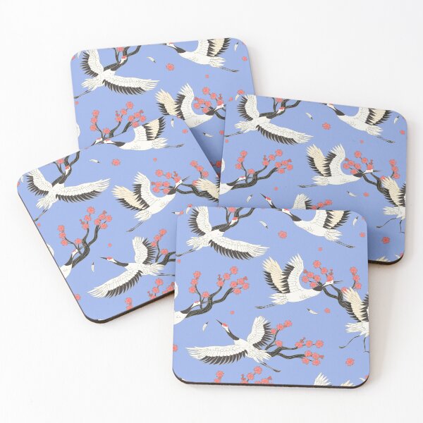 Item preview, Beautiful Japanese Cranes designed and sold by Vector Scout Lab.