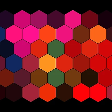Artwork thumbnail, Hexagon Pattern by MagicSpread