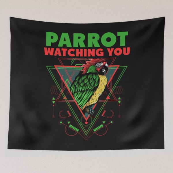 Item preview, Parrot Watching You designed and sold by JarradedGrady.