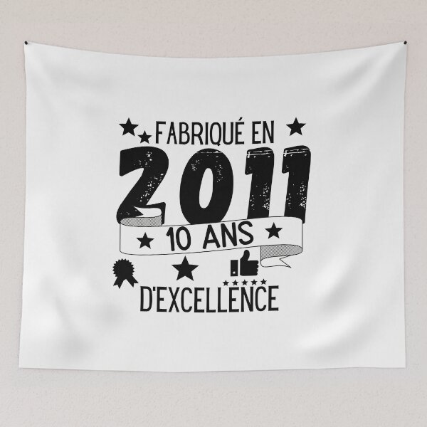 Item preview, Made in 2011 10 years of excellence gift humor designed and sold by TeeJfm.
