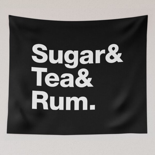 Item preview, Sea Shanty Wellerman Sugar & Tea & Rum designed and sold by JoyceBova.