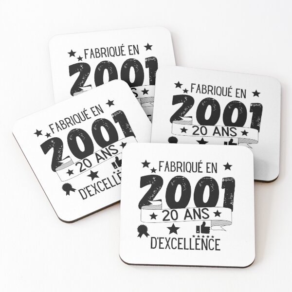 Item preview, Made in 2001 20 years of excellence gift humor designed and sold by TeeJfm.
